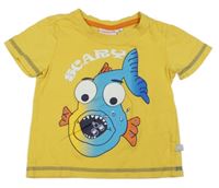 Žluté tričko s rybou Liegelind