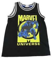 Černé sportovní tílko s Batmanem Marvel