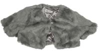 Šedé kožešinové podšité bolerko H&M