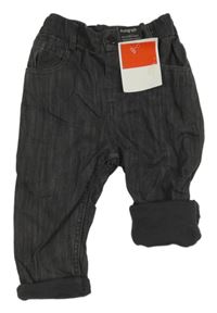 Nové - Tmavošedé podšité rifle M&S