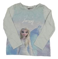 Světlemodré triko s Elsou H&M