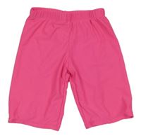 Neonově růžové sportovní elastické kraťasy Kiki&Koko