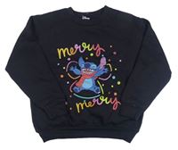 Tmavomodrá mikina se Stitchem zn. Disney
