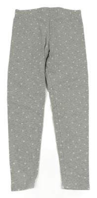 Šedé melírované legíny s hvězdičkami Alive