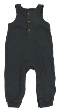 Tmavošedé vzorované laclové tepláky M&S