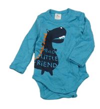 Tyrkysové body s dinosaurem Topomini 