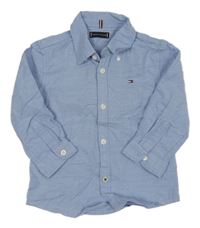 Světlemodrá košile s logem Tommy Hilfiger