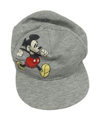 Šedá melírovaná kšiltovka s Mickey H&M