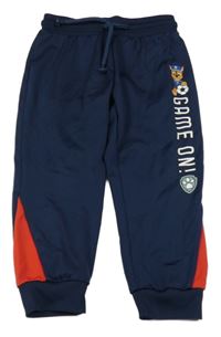 Tmavomodro-červené sportovní tepláky s PAW PATROL - Chase C&A