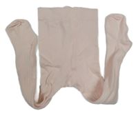 Světlerůžové punčocháče