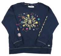 Tmavomodrá mikina s erbem - Harry Potter a hvězdičkami M&S