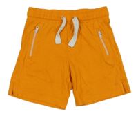 Oranžové chino teplákové kraťasy cooclub