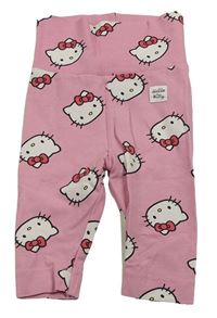 Růžové legíny s Hello Kitty H&M
