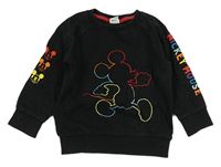Černá mikina s Mickeym Next