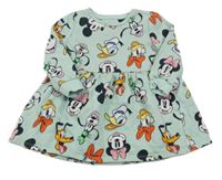 Mátové teplákové šaty s Minnie a přáteli George