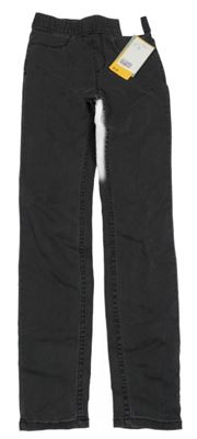 Nové - Tmavošedé džegíny H&M