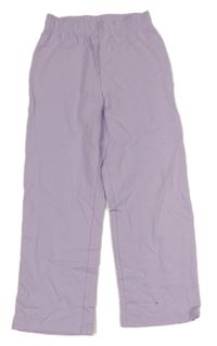 Lila široké tepláky H&M