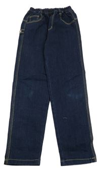 Tmavomodré jogger rifle