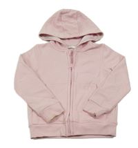 Růžová propínací mikina s kapucí M&S