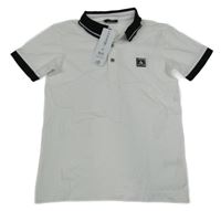 Nové - Bílé polo tričko s nášivkou George