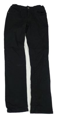 Černé teplákové skinny rifle C&A