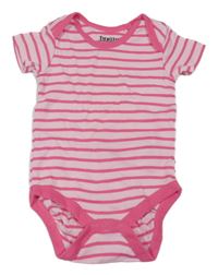Růžovo-tmavorůžové pruhované body Lupilu