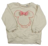 Smetanová mikina s Minnie H&M