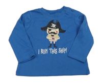 Modré triko s pirátem F&F