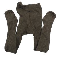 Tmavohnědé punčocháče H&M