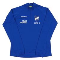 Modrá sportovní funkční mikina s logem craft
