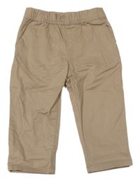 Béžové plátěné chino kalhoty Primark
