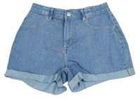 Modré riflové kraťasy H&M