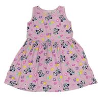 Růžové šaty s Minnie Disney
