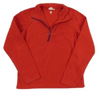 Červená fleecová funkční mikina zn. Mountain Warehouse