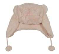 Světlerůžová plyšová beranice s oušky George