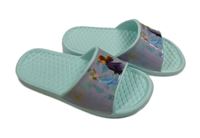 Světlemodré pantofle s Annou a Elsou vel. 28-29