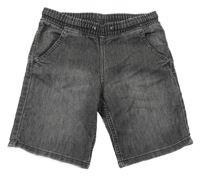 Šedé riflové kraťasy &Denim