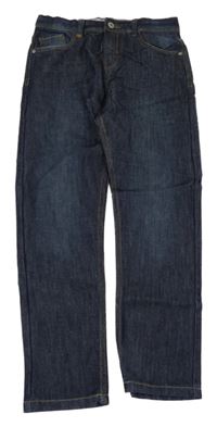 Tmavomodré straght fit rifle Denim Co.