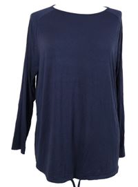 Dámské tmavomodré triko Waschepur