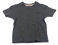 Šedé tričko s kapsou Primark
