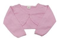 Růžové pletené bolerko H&M