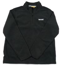 Černá fleecová funčkní mikina s logem Regatta