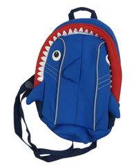 Modrý neoprenový batoh - žralok