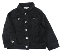 Černá riflová bunda Denim 