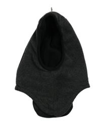 Nové - tmavošedá fleecová kukla 