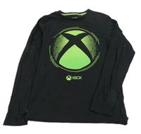Černé triko s X-box C&A