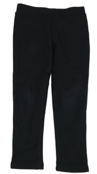 Černé zeteplené legíny Primark