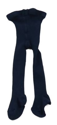 Tmavomodré punčocháče 