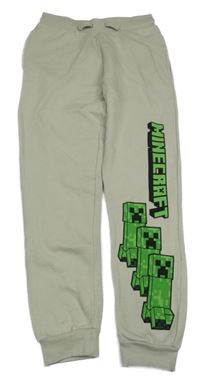 Béžové tepláky Minecraft 