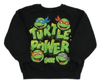 Černá mikina se Želvami Ninja Nickelodeon